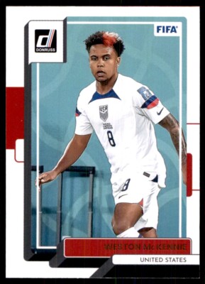 2022 Donruss Weston McKennie USA #174