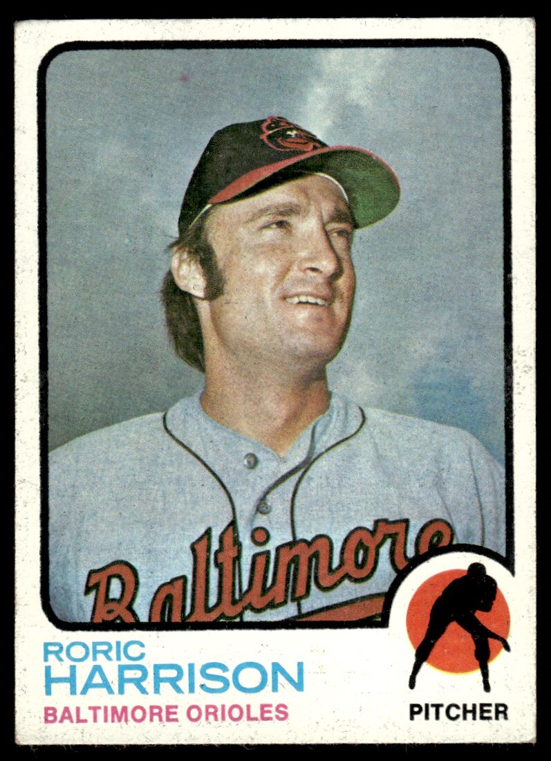 1973 Topps Roric Harrison Baltimore Orioles #229