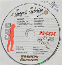 SS-C434    COUNTRY  SINGER'S SOLUTION  KARAOKE CDG