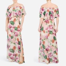 NWT SHOW ME YOUR MUMU BRYNLEE FLORAL OFF THE SHOULDER XS Wedding,Party
