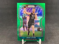 2020 PANINI PRIZM JAKE LUTON #354 ROOKIE RC GREEN JACKSONVILLE JAGUARS