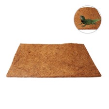 Natural Coconut Fiber Mat Reptile Pet Breathable Bedding Liner 50x30cm