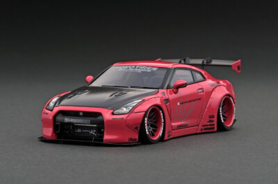 1:43 Nissan GTR (R35) LB☆WORKS -- Pink Metallic -- Ignition 1:43 Nissan GTR (R35) LB☆WORKS -- Pink Metallic -- Ignition