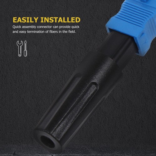 10 Pcs Der Glasfaseranschluss Optisch Glasfaser-Schnellverbinder - Photo 10/12