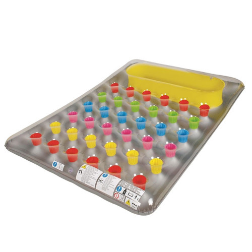 Colchón Inflable De 2 Plazas 36 Agujeros 137x191Cm Playa Piscina