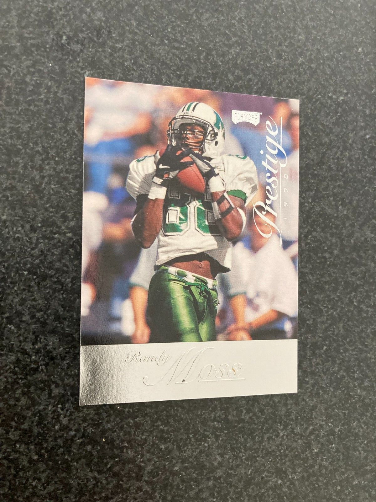 RANDY MOSS - 1998 PLAYOFF PRESTIGE RETAIL ROOKIE RC CARD #173 B16
