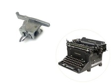Original Left Margin Set for Underwood Typewriter Antique Part Standard Vtg thumbnail