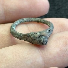 RARE ANCIENT ROMAN BRONZE LEGIONARY RING - Circa 1st Century AD
