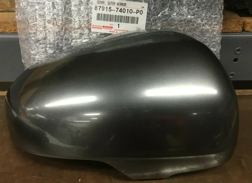 OEM SCION IQ OUTER MIRROR COVER PASSENGER SIDE 87915-74010-P0 DK CHROME COLOR