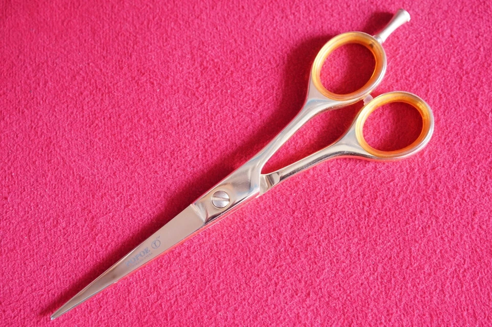 POPOE Haarschneideschere Schere Friseur Salon Profi rasiermesserscharf