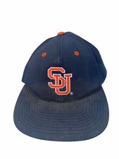 Vintage Syracuse University Logo Hat Snapback Cap Collegiate Licensed Orangemen