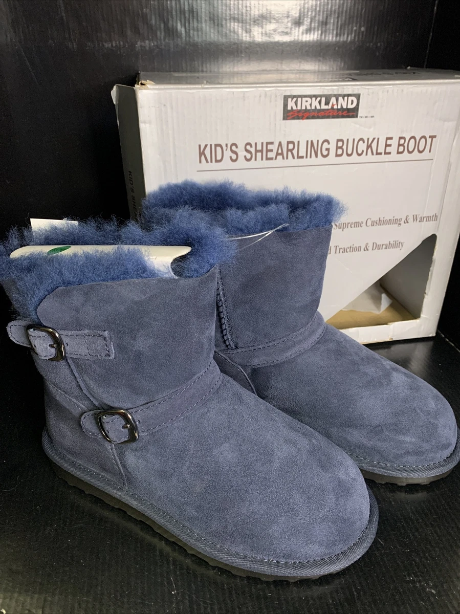 Navy boots sale size 4