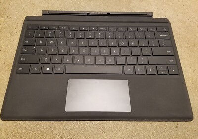 For Surface Pro 7,6,5,4,3 - Black - Microsoft Type Cover Keyboard