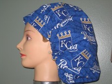 Surgical Scrub Hats/Caps MLB Kansas City Royals