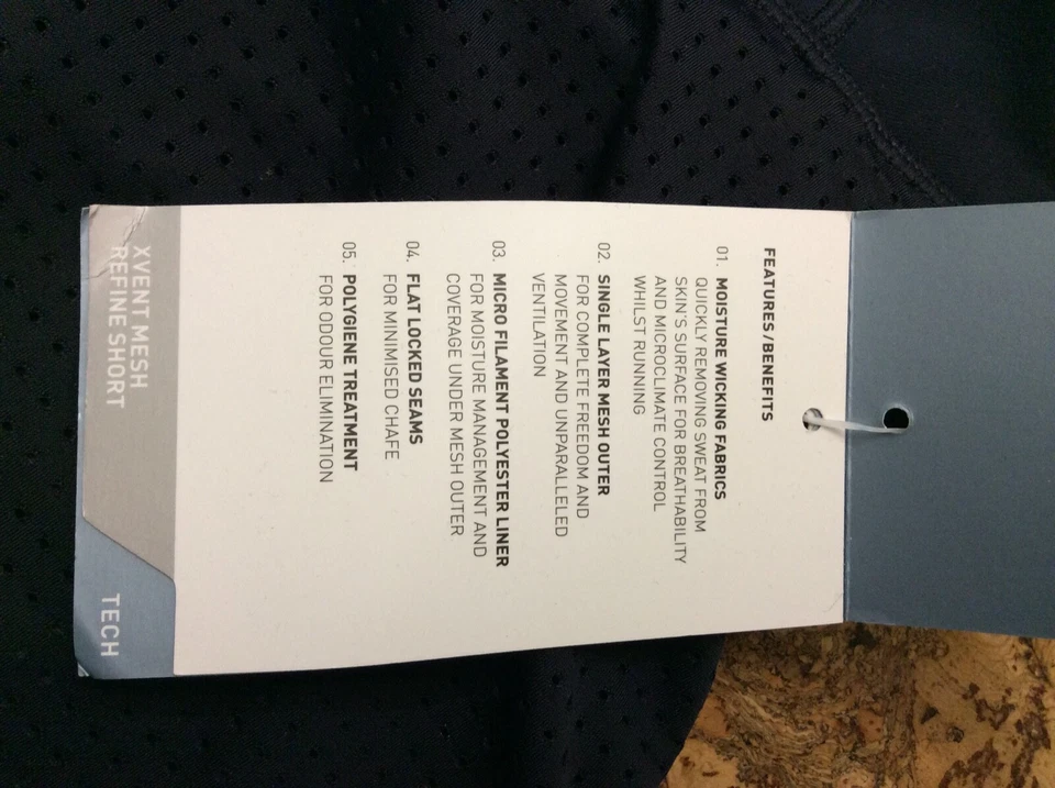 2XU Nuevo Con Etiquetas Pantalones Cortos Mujer’s Xvent Malla Refinar Estilo XL Foto 3 de 4