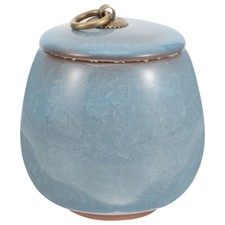 Pet Cremation Urn Ceramics Memorials Cat Dog Ashes Holder Keepsake Small Urn