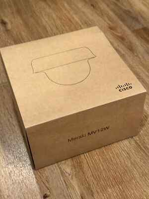 Cisco Meraki MV12W-HW Indoor fixed-lens Mini Dome Camera Unclaimed