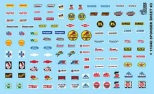 Gofer Racing 11040 1/24-1/25 Scale Sponser Sheet #3 Decal