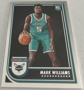 2022-23 Panini NBA Hoops Basketball Mark Williams Charlotte Hornets Rookie #245