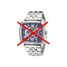 CINTURINO BRACCIALE ACCIAIO ORIGINALE 25 mm JUST CAVALLI ANSA DRITTA R7253820115