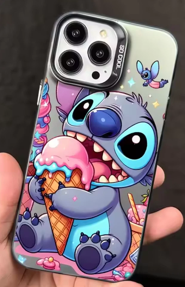 ✅ Cover Custodia LILO E STITCH MagSafe Apple iPhone 16 15 14 13 12 Pro PLUS ✅ - Immagine 4 di 4