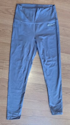 Women's ECHT Grayish Lavender Capri Crop Leggings M (23.5'' ins) READ DESCRIPTION