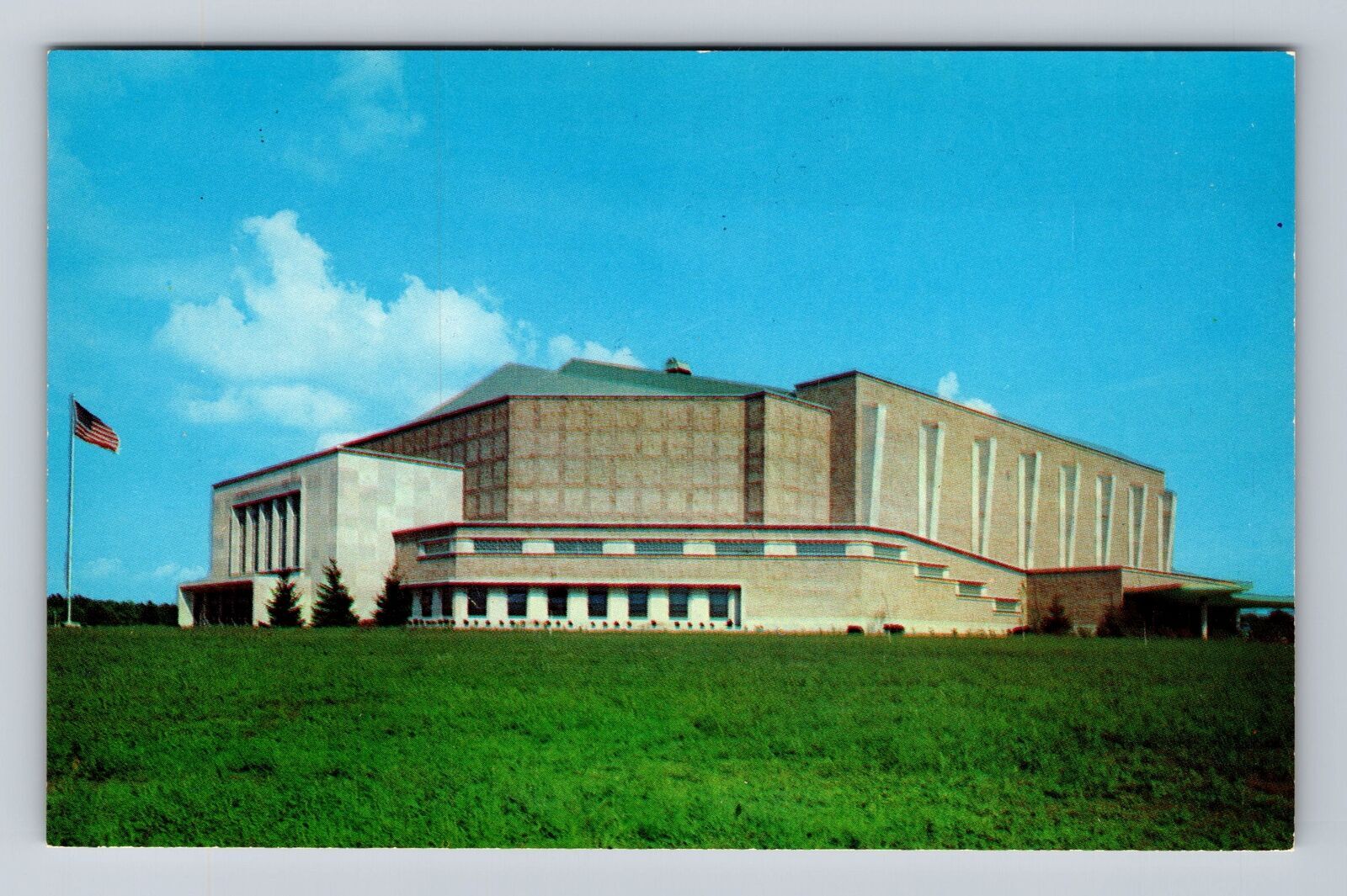Ft Wayne IN-Indiana, Allen County War Memorial Coliseum, Vintage Postcard