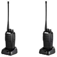 2X BaoFeng UV-6 8W VHF/UHF Dual Band FM Walkie Talkie Two-Way Radios Transceiver