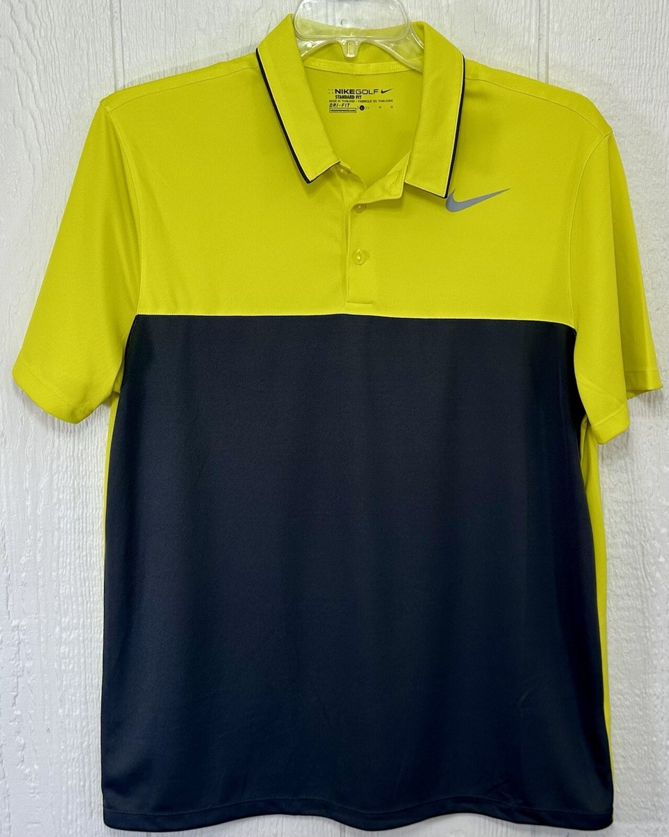 nike dri fit standard fit golf shirts