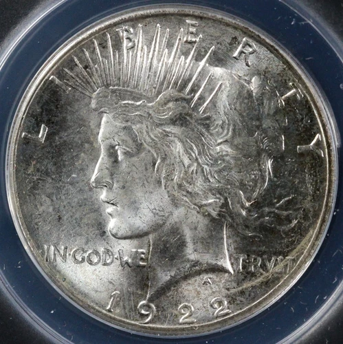 1922-S $1 Peace Dollar ANACS MS 63