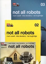 Not All Robots #1-5 AWA Upshot Lot of 5 Comics Mark Russell XXVII