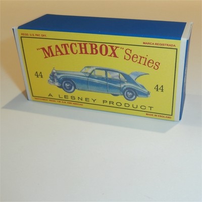 Vintage Manufacture Toys Games Matchbox Lesney 44 B Rolls Royce Phantom V Empty Repro E Style Box