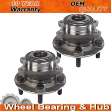 Set Front Rear Wheel Bearing And Hub assy for Ford Fusion Lincoln MKZ 512498 B6