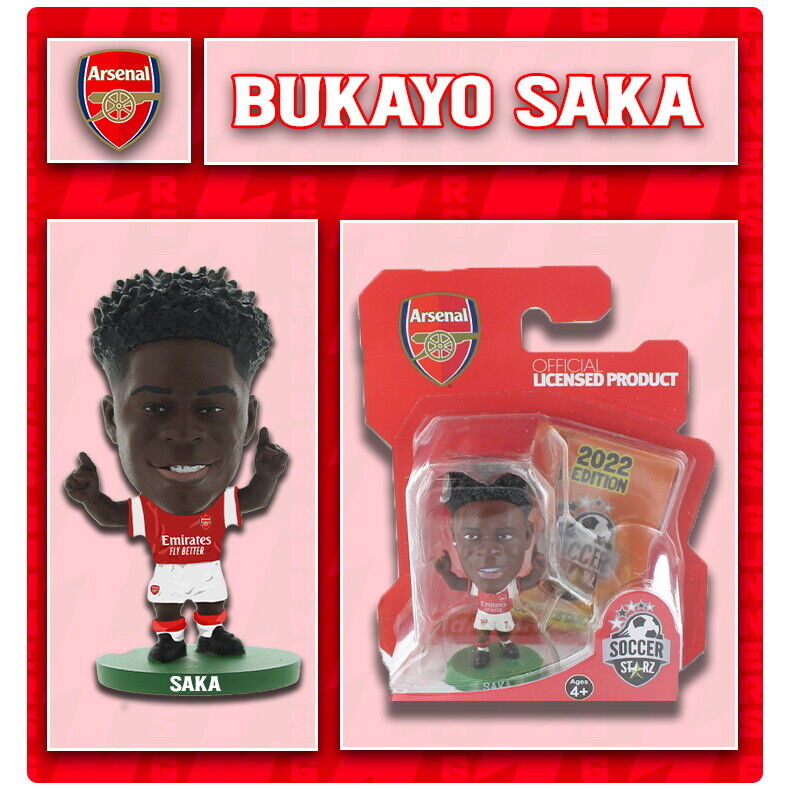 Arsenal Fc Bukayo Saka SoccerStarz Mini 2 Inch Figure Officially Licensed