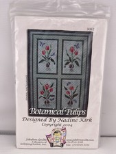 Applique Quilt Pattern BOTANICAL TULIPS  Flow...