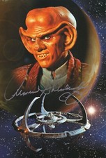 ARMIN SHIMERMAN signed autograph 20x30cm STAR TREK in person autograph COA