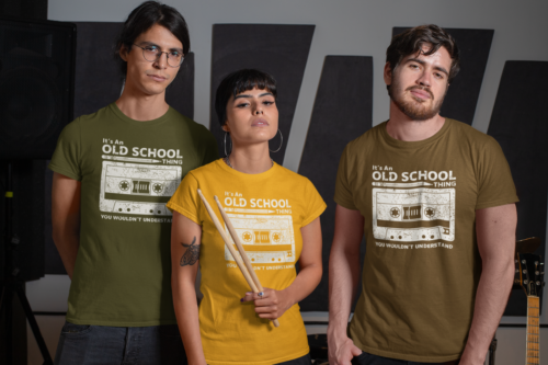 IT'S AN OLD SCHOOL THING - YOU WOULDN'T UNDERSTAND - Funny T Shirt - Picture 4 of 18