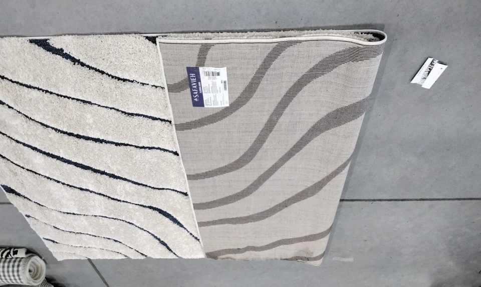 Alfombra para manchas traseras CREMA/AZUL 6' X 9', precio reducido 1172724716 SG472-1165-6 Foto 2 de 4