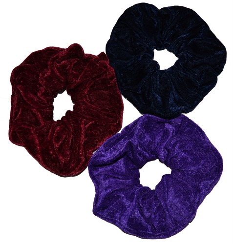 SET OF 3 EXTRA LARGE(16CM) HAIR SCRUNCHIES ELASTIC SCRUNCHY PONYTAIL HOLDER - Picture 7 of 10