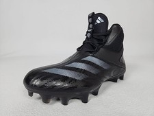 Adidas Adizero Chaos Lineman Mid Football Cleats Men's Size 12 Black ID9103
