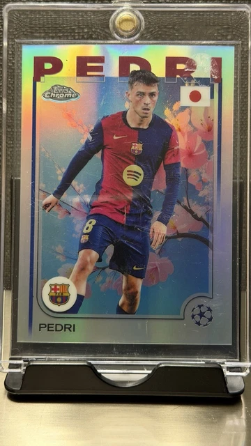 2024-25 Topps Uefa Club Competitions Japan Edition - Pedri #174 Cherry...