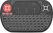 Rii Backlight Mini Wireless Keyboard Touchpad...