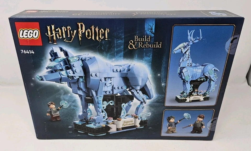 NEW SEALED LEGO Harry Potter Expecto Patronum 76414 Set Retired BUILD & REBUILD - Image 2 of 4