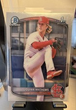 2025 Bowman - Chrome Prospects Quinn Mathews #BCP-25 (RC)