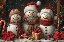 KYOQFVN Christmas Paint by Numbers Kits for Adults - 16x20 inches, MT21976-US