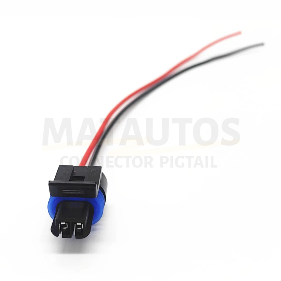 2 Wire Water in Fuel Sensor Connector Repair For Ford F800 1999 WPT-751 Foto 2 de 4