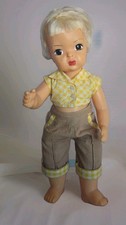 Vtg Terri Lee Doll 16 Blonde Hard Plastic Jointed Original Outfit 1950s Read