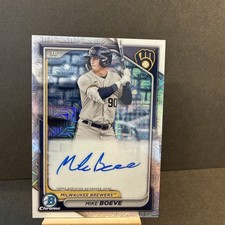 2024 Bowman - Chrome Prospect Mega Box Autographs Mike Boeve #BMA-MB (AU, RC)