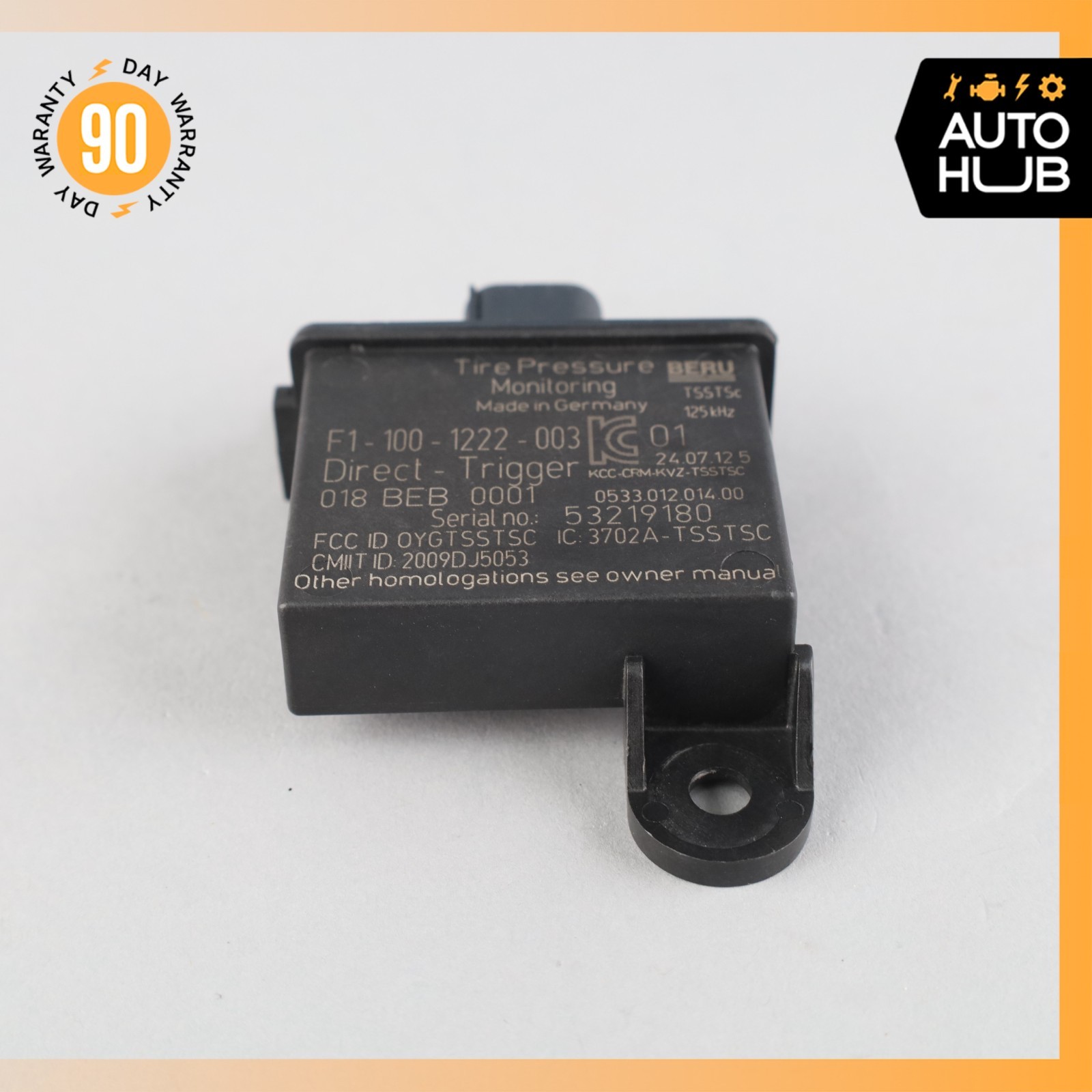 Aston Martin V8 Vantage DB9 TPMS Tire Pressure Monitor Sensor Unit OEM 26k