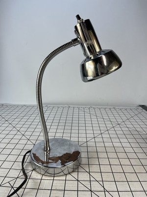 Mid Century Office Desk Lamp Metal Vintage MCM Adjustable 80s 70s